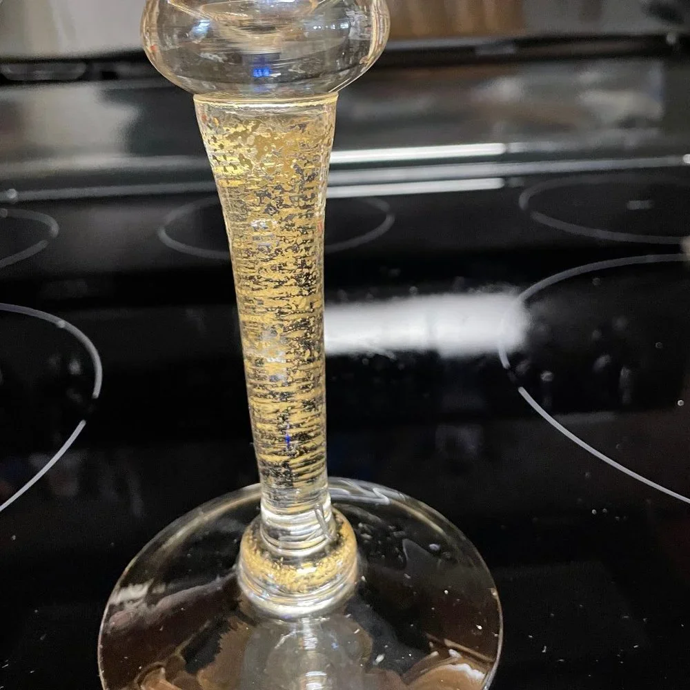 Long Stem Glass Votive Holder